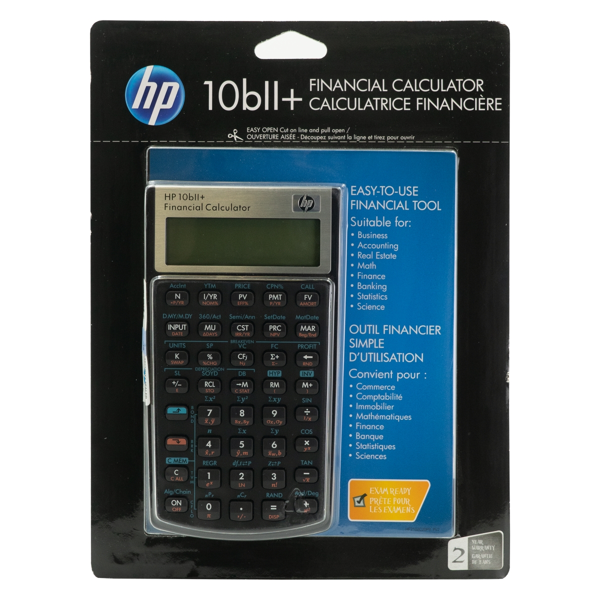 Buy HP 10Bii+ – Business Calculator (Algebraic) – non Programmable  Shumata Online Store, South Africa
