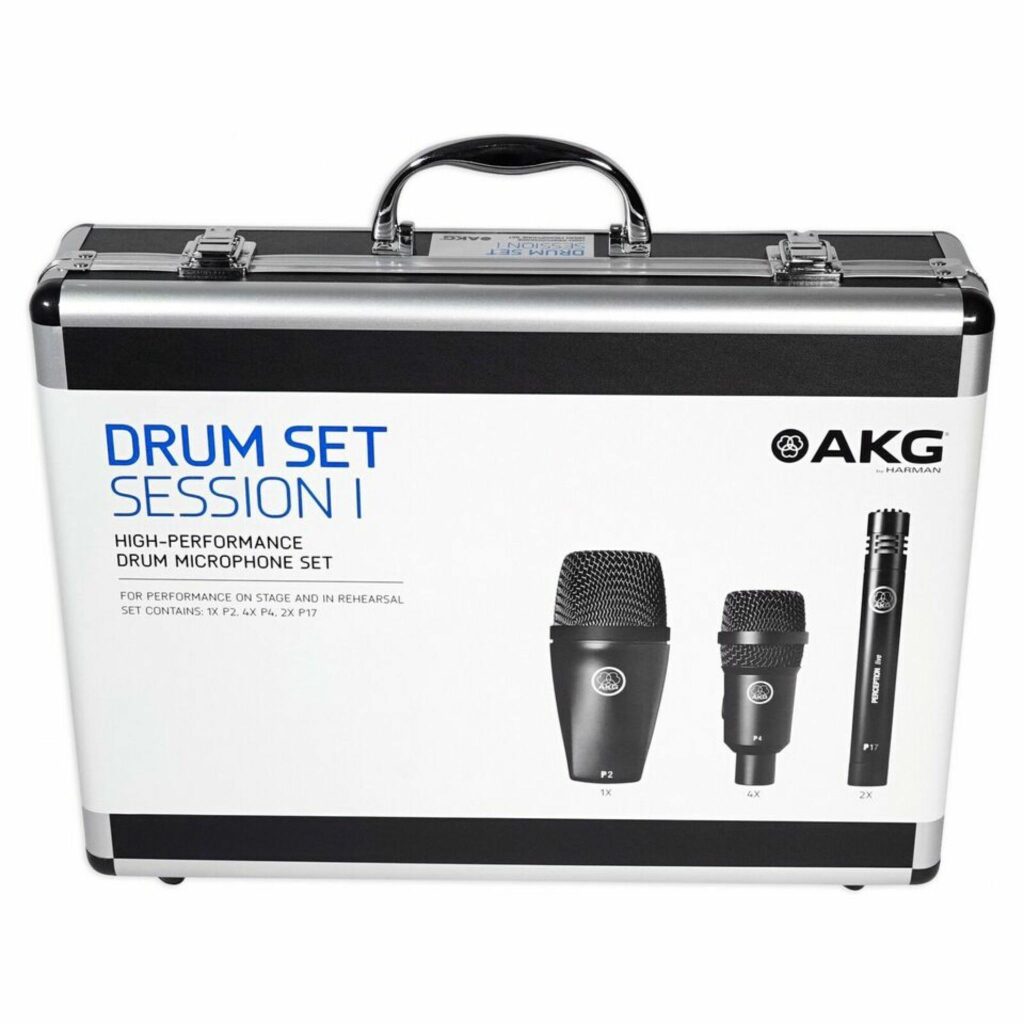 AKG Drum Set Session 1, HighPerformance 7Piece Drum Microphone Set , Shumata Online Store