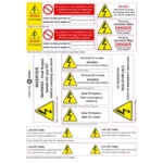 Hazard Label (Pack of 10)