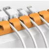 Orico 7 Slot Desktop Cable Management - Orange