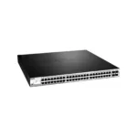 D-LINK 52 PORT SMART MANAGED POE SWITCH - 48X 1GBE PORTS 4X 1GBPS SFP PORTS 370W POE BUDGET RACKMOUNT FORM FACTOR