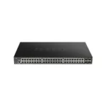 D-LINK 52 PORT SMART MANAGED POE SWITCH - 48X 1GBE PORTS 4X 10GBPS SFP+ PORTS 370W POE BUDGET RACKMOUNT FORM FACTOR