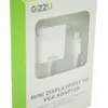 GIZZU Mini Display Port to VGA Adapter - White