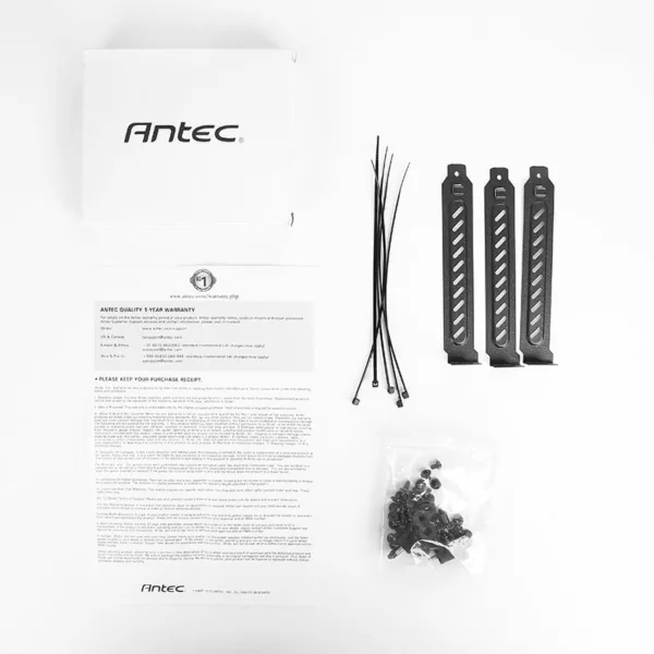 Antec NX310 ARGB LED Tempered Glass Side (GPU 320mm) ATX|Micro ATX|ITX Gaming Chassis - Black