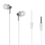 Pro Bass Genesis series Packaged Aux earphone No Microphone- White