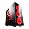 Redragon SIDESWIPE ATX RGB Mid-Tower Gaming Chassis - Black