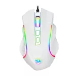 Redragon GRIFFIN 7200DPI Gaming Mouse - White