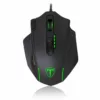 T-Dagger Major 8000DPI 10 Button|180cm Cable|Ergo-Design|RGB Backlit Gaming Mouse - Black/Green