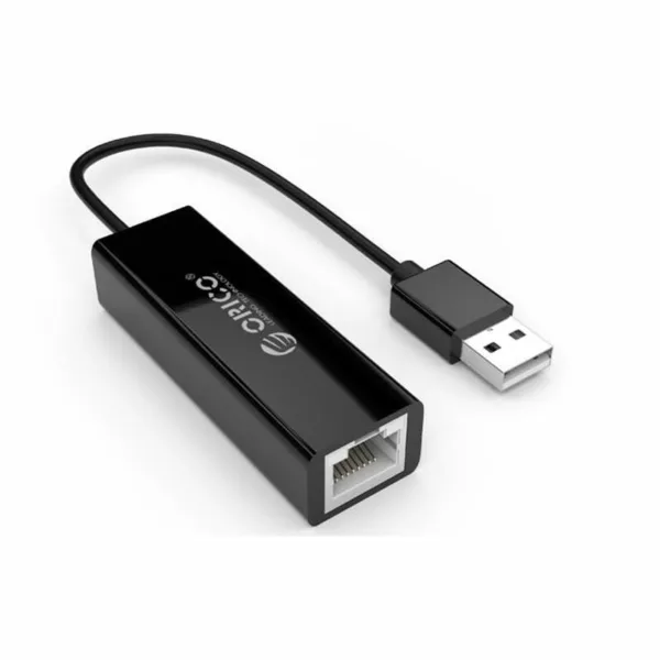 Orico USB2.0 Fast Ethernet Adapter - Black