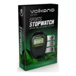Volkano Track series Stopwatch - Black